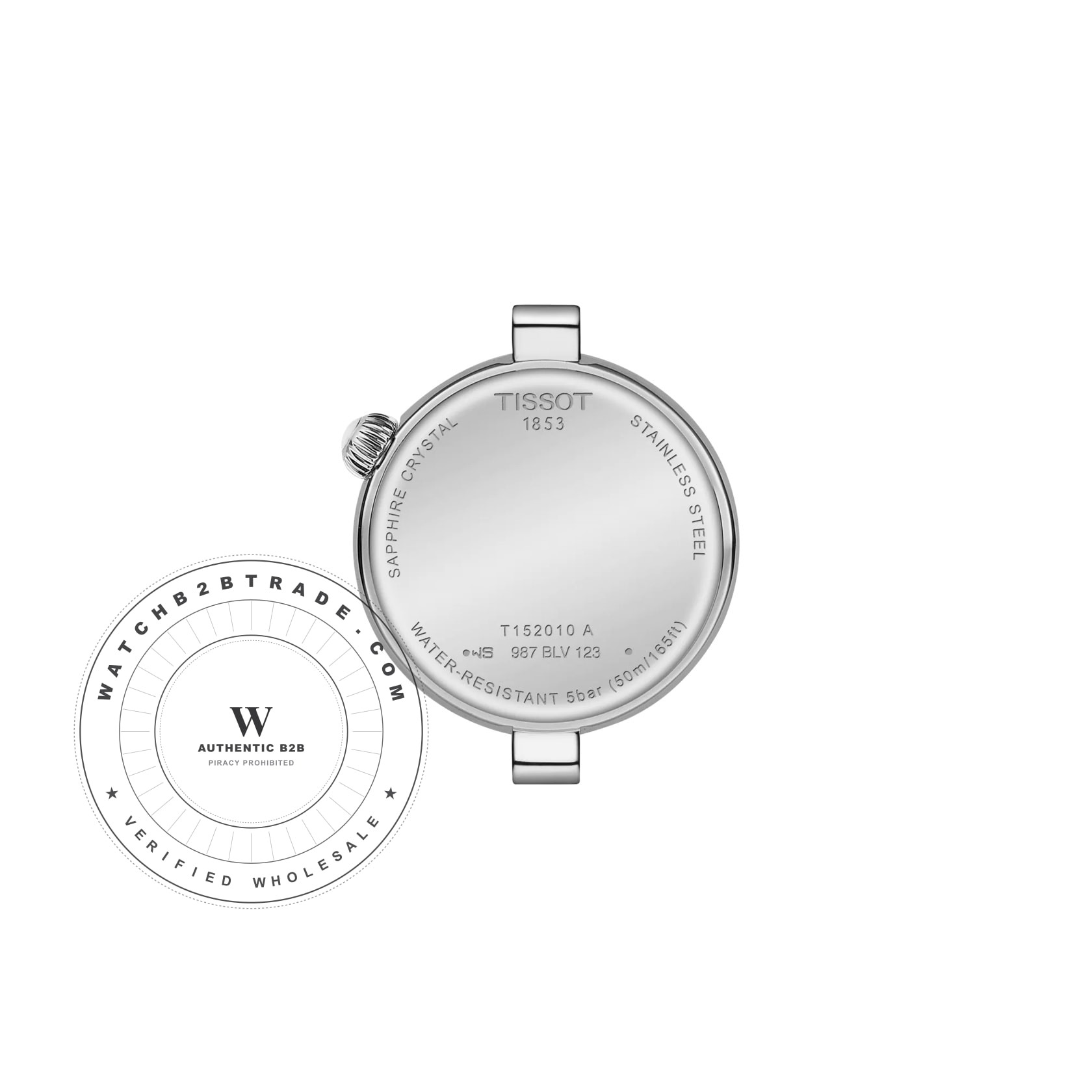 Tissot T152.010.11.116.00 Watch (T152.010.11.116.00) - Wholesale Luxury Timepiece